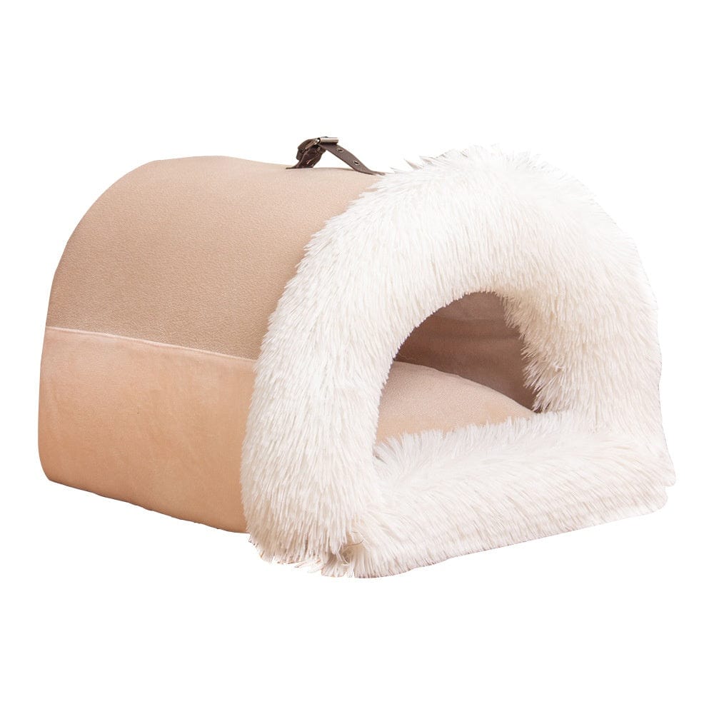 Premium New Splice Portable Pet Nest Portable Autumn And Winter Warm Dog Nest Moisture-proof Long Fur Cat Nest Cross Border Pet Nest - Pet Accessories from Empire of LaTz - Only £35.59! Explore at Empire of LaTz