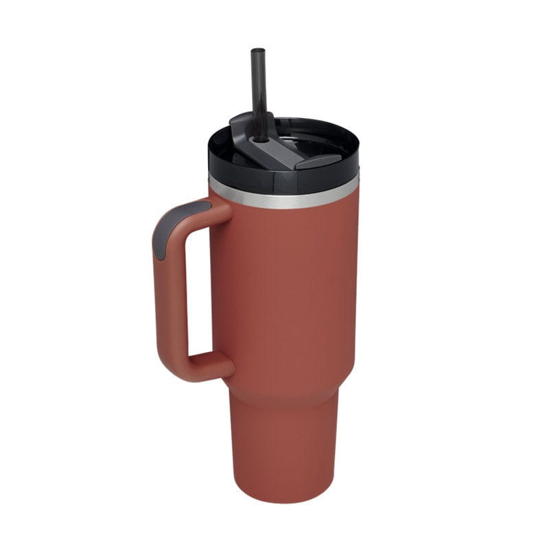 Premium Christmas Thermal Mug 40oz Straw Coffee Insulation Cup With Handle Portable Car Stainless Steel Water Bottle LargeCapacity Travel BPA Free Thermal Mug -  from Empire of LaTz - Only £18.50! Explore at Empire of LaTz