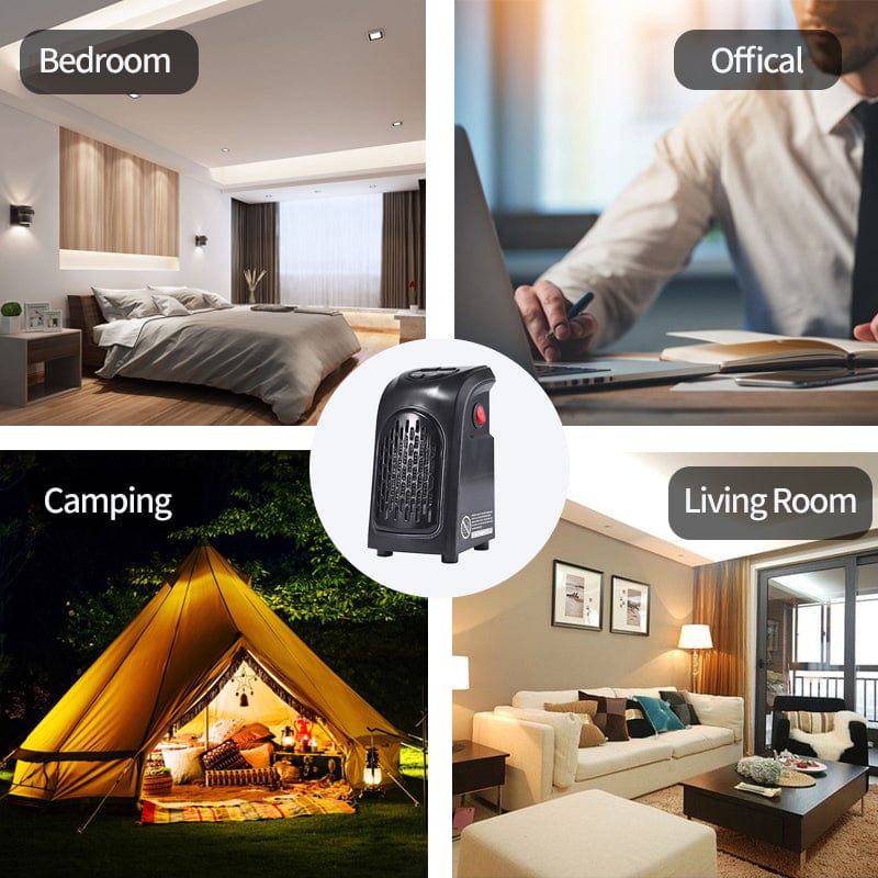 Premium Winter Air Heater Fan Heater Electric Home Heaters Mini Room Air Wall Heater Ceramic Heating Warmer Fan For Home Office Camping - Remote Control Heater from Empire of LaTz - Only £21.03! Explore at Empire of LaTz