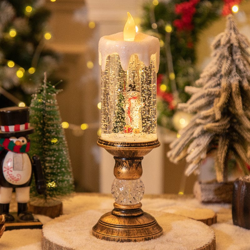 Premium Christmas Decorations Candle Light Scene Layout -  from Empire of LaTz - Only £19.99! Explore at Empire of LaTz