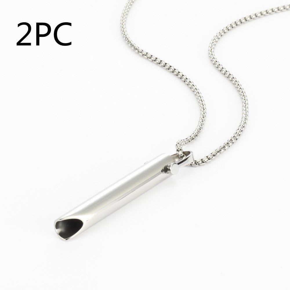 Premium Adjustable Breathing Relieve Pressure Ornament Stainless Steel Decompression Necklace -  from Empire of LaTz - Only £8! Explore at Empire of LaTz