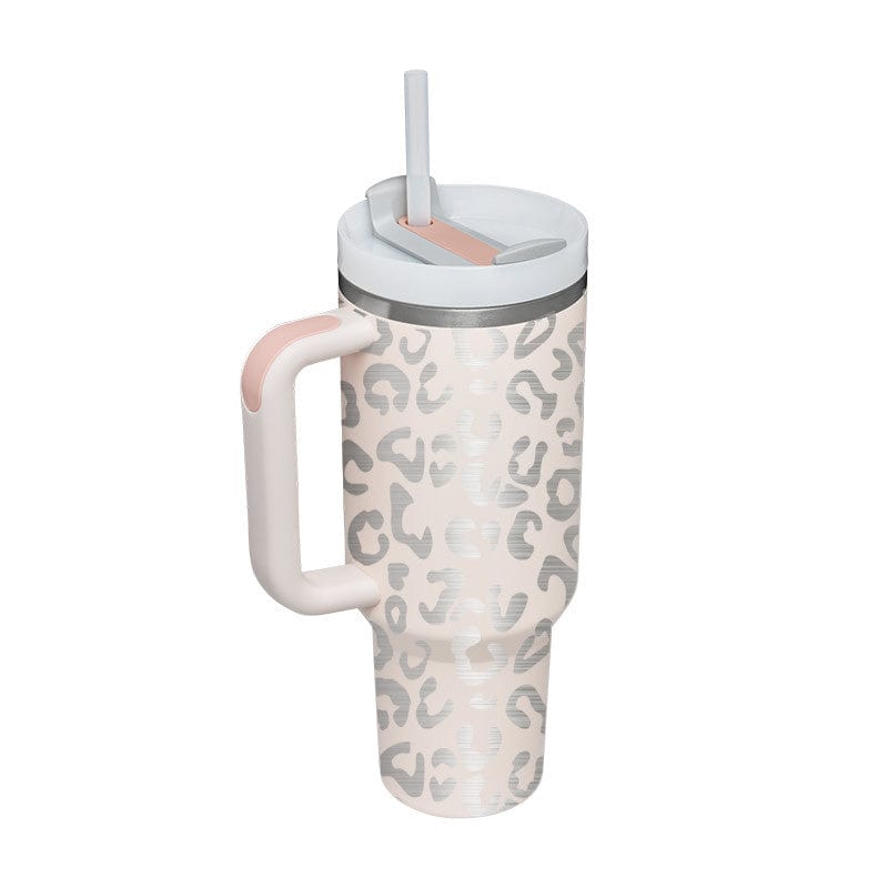 Premium Christmas Thermal Mug 40oz Straw Coffee Insulation Cup With Handle Portable Car Stainless Steel Water Bottle LargeCapacity Travel BPA Free Thermal Mug -  from Empire of LaTz - Only £18.50! Explore at Empire of LaTz