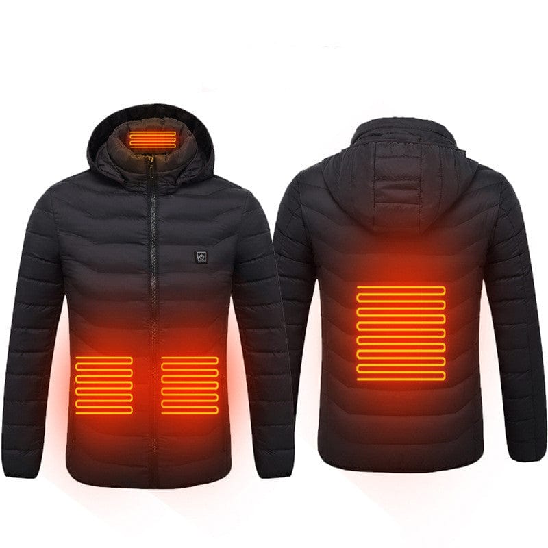 Premium New Heated Jacket Coat USB Electric Jacket Cotton Coat Heater Thermal Clothing Heating Vest Men's Clothes Winter - Winter Coat from Empire of LaTz - Only £45! Explore at Empire of LaTz