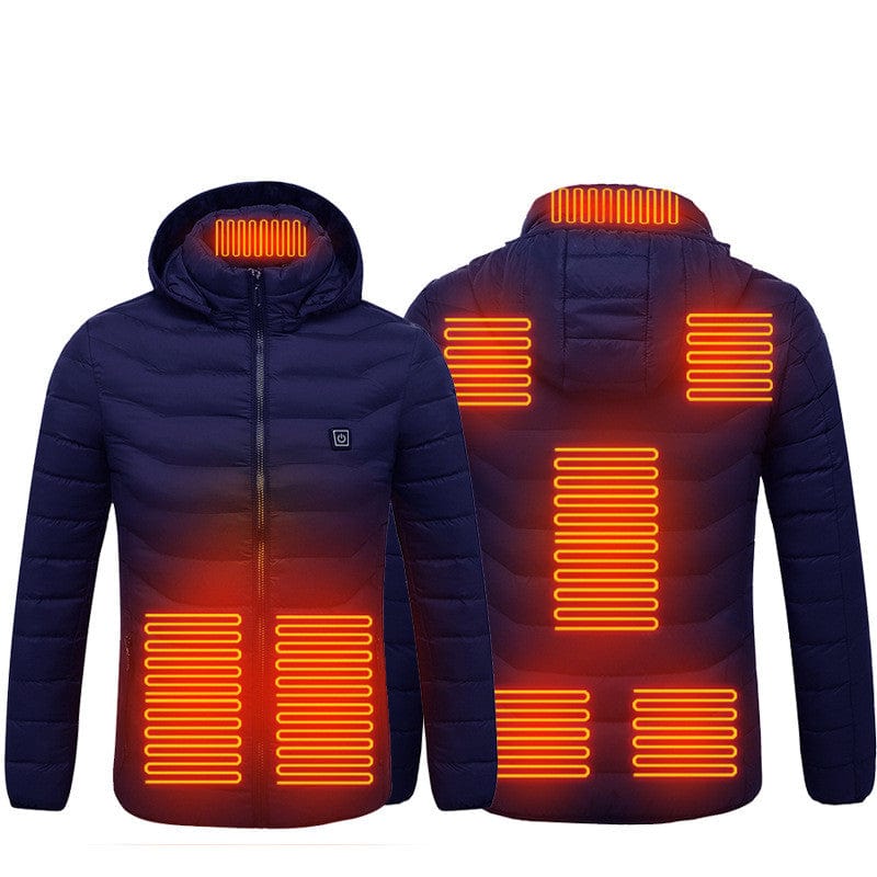 Premium New Heated Jacket Coat USB Electric Jacket Cotton Coat Heater Thermal Clothing Heating Vest Men's Clothes Winter - Winter Coat from Empire of LaTz - Only £45! Explore at Empire of LaTz