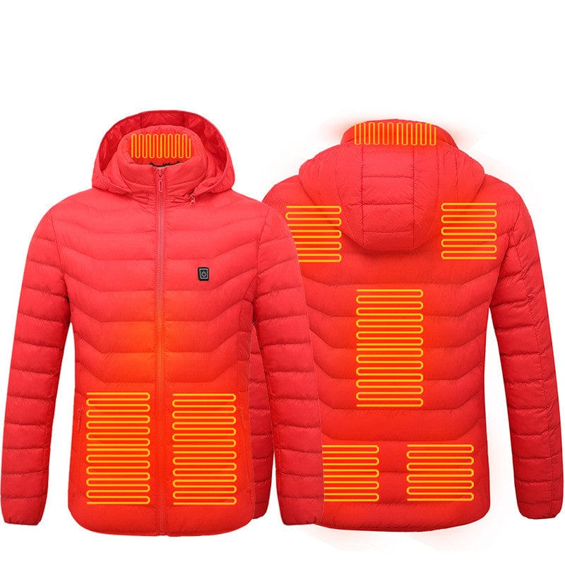 Premium New Heated Jacket Coat USB Electric Jacket Cotton Coat Heater Thermal Clothing Heating Vest Men's Clothes Winter - Winter Coat from Empire of LaTz - Only £45! Explore at Empire of LaTz