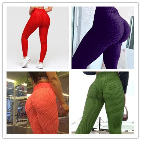 Premium Booty Lifting Anti Cellulite Scrunch Leggings Without Pocket - Womens Clothing from Empire of LaTz - Only £15.43! Explore at Empire of LaTz