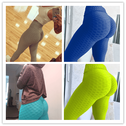 Premium Booty Lifting Anti Cellulite Scrunch Leggings Without Pocket - Womens Clothing from Empire of LaTz - Only £15.43! Explore at Empire of LaTz