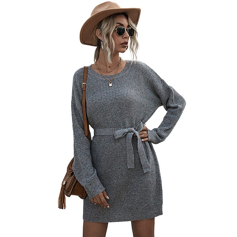 Premium Solid color loose large long sweater - womens jumpers from Empire of LaTz - Only £29.99! Explore at Empire of LaTz