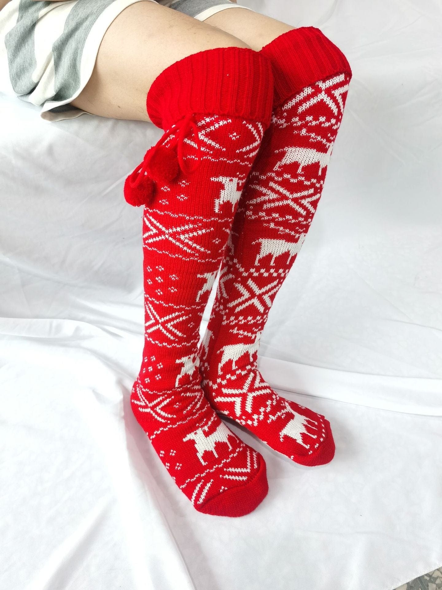 Premium Christmas Stockings Pile Pile Stockings Woolen Socks - womens lingerie from Empire of LaTz - Only £16.60! Explore at Empire of LaTz